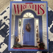 1991 Klasyczne wieńce i akcenty domowe 17071 Jedwabna suszona książka SC Judi Williams 10641