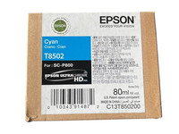 Original Epson T8502 Epson C13T850200 Cyan 80Ml. F. Epson SC-P800