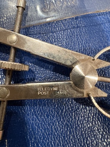 Vintage Teledyne Post Compass Drafting Drawing Tool 1950’s,  Made in Japan - Afbeelding 5 van 5