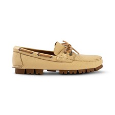 Ferragamo Injected Rock Leather Loafers