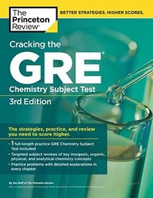 Cracking the GRE Chemistry Subject Test, 3rd Editio... | Buch | Zustand sehr gut