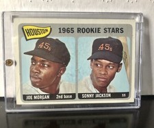 1965 Topps #16 Rookie Stars/Joe Morgan RC/Sunny Jackson RC DP(Houston Colt .45s)