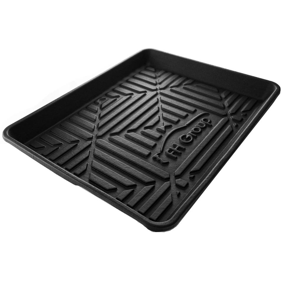 Organizador de carga para maletero Premium bandeja de goma forro negro resistente a la intemperie 32" de ancho Foto 3 de 4