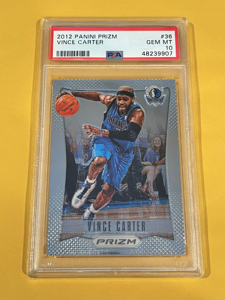2012-13 Panini Prizm #36 Vince Carter PSA 10 GEM MINT MD258