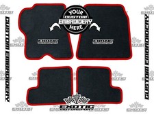 4pc 08-18 California T Custom Car Floor Mats Choose Custom Edging Color 4pc 08-18 California T Custom Car Floor Mats Choose Custom Edging Color