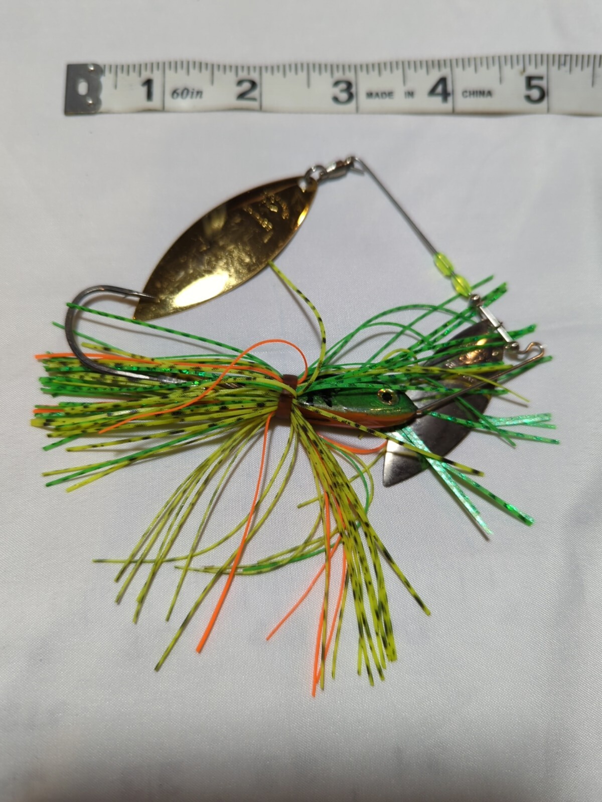 Lot of 16 Spinnerbait Buzzbait Fishing Lures With Plastic Case Incl. Bass Pro - Image 13