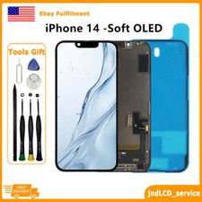 Soft OLED Display LCD For iPhone 14 Touch Screen Full Digitizer Replacement Tool