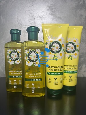 Herbal Essences Smooth & Shine Kamille Shampoo 250ml & Conditioner 250ml 2er Set