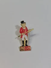 Shell Oil GB Lapel Pin Great Britain Advertising