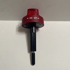 Wolf Crimson Red LED Electronic Selector Knob | Genuine Wolf | Hand Made in USA