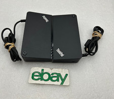 LOT OF 2 Lenovo ThinkPad OneLink Laptop Docking Station DU9047S1 03X6296 No Adp