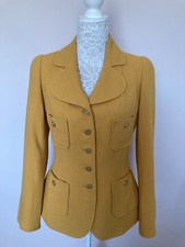 Luisa Spagnoli Jacket Size S Uk 8 Eur 36