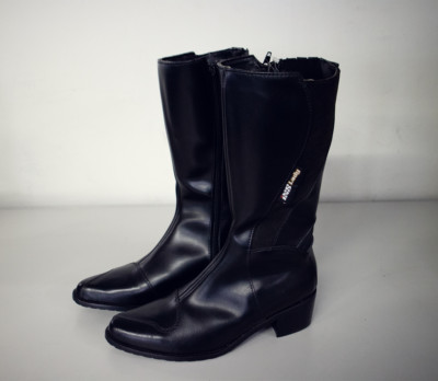 Motorradstiefel Schuhe Motorrad Boots Biker iXS Lady schwarz Stiefel  Motorcycle