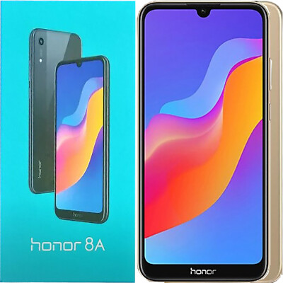 Honor 8A 4G/LTE Gold 32GB ROM + 2GB RAM Dual-SIM Factory Unlocked