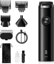 Cordless Hair Clippers for Men Beard Trimmer Barber Grooming Kit USB LED Display