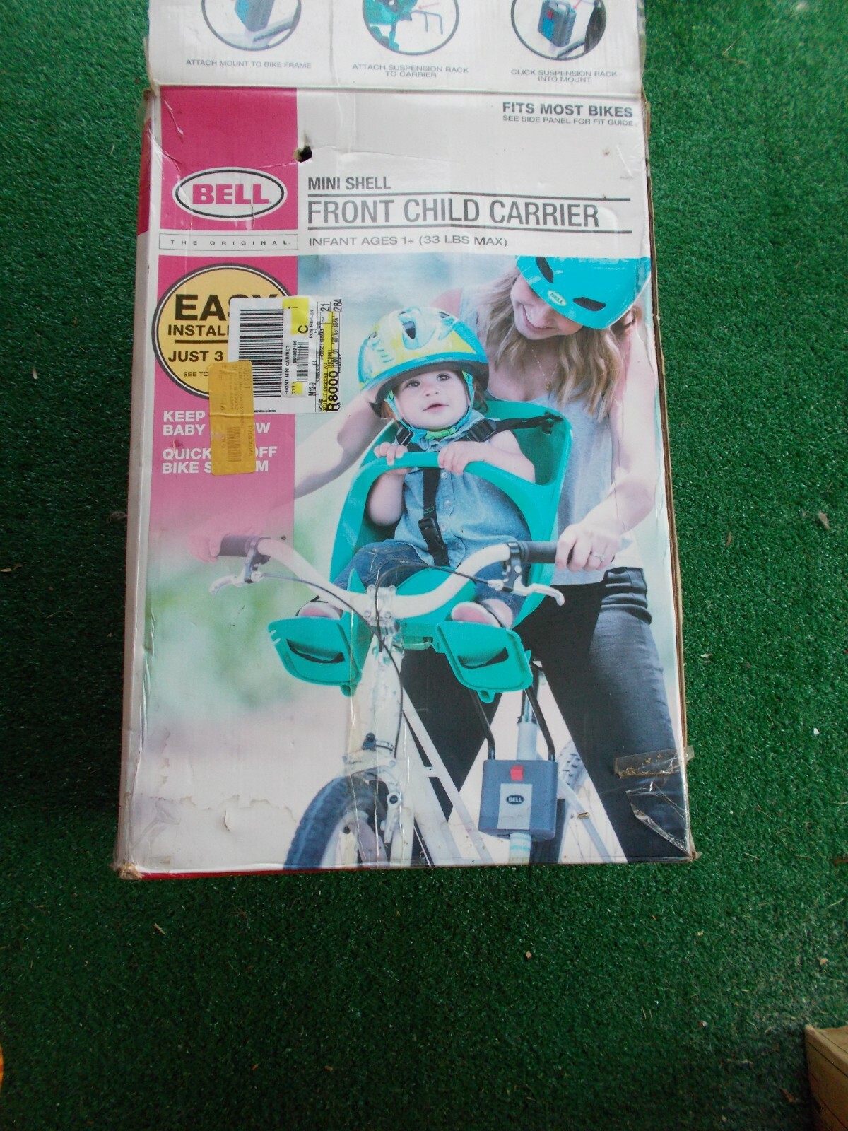 bell mini shell front child carrier