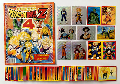 ALBUM DRAGON BALL Z 4 + Sticker Full Set 220/220 ARGENTINA 2001