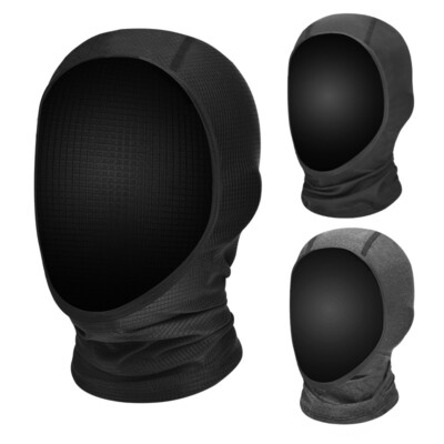 Open Face Balaclava Breathable Face Mask Sports Lightweight Soft Headwear Hats