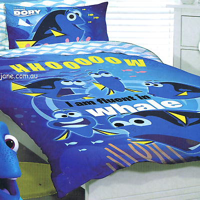 Finding Dory Nemo Hhooooow Single Us Twin Bed Quilt Doona