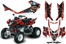 Graphics kit Sticker Decal Wrap for ARCTIC CAT DVX 3/400 04-09 MAD HATTER RED