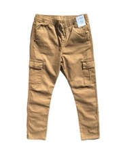 Cat  Jack Boys Stretch Drawstring Pull-On Cargo Jogger Fit Pants - Size 18