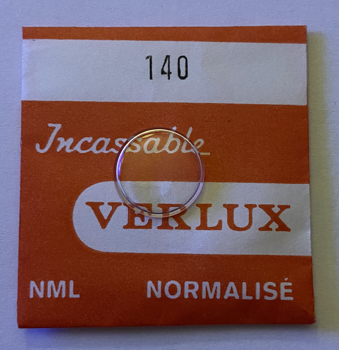 Verre De Montre VERLUX Normalisé En Plexi - Diamètre 554 - Occasion