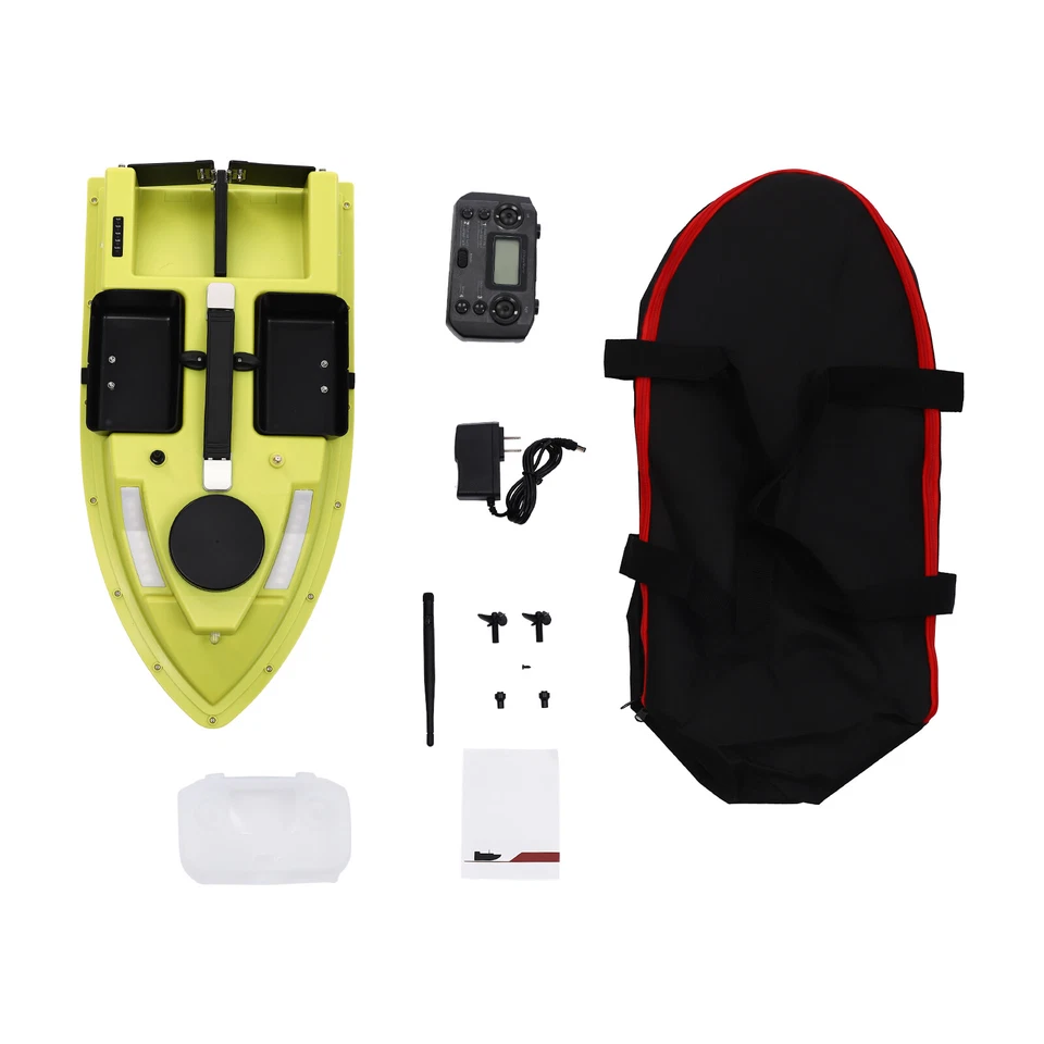 Neu Wireless Bait Boat Angeln Köderboot 4 Fächer Angeln Köderboot mit GPS - Bild 3 von 4