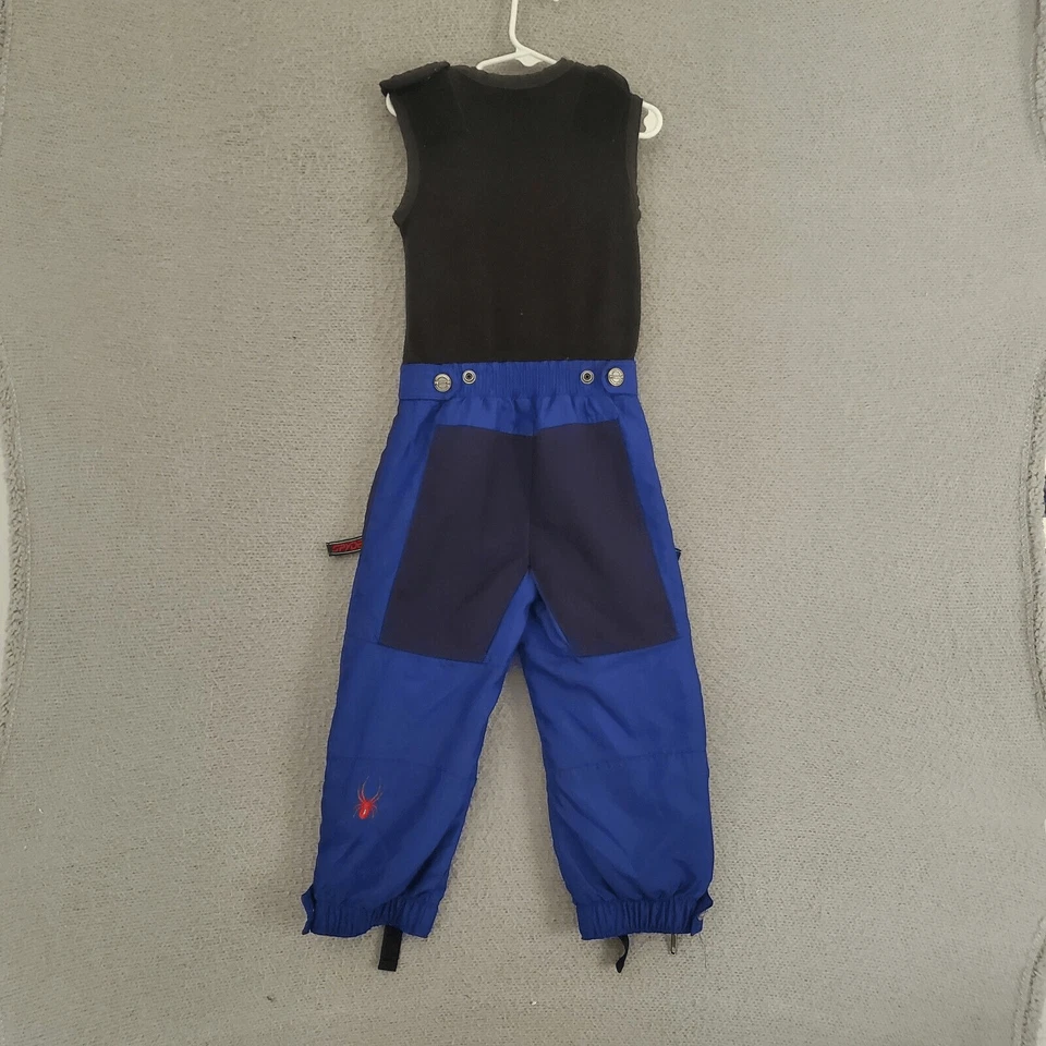 PANTALONES DE NIEVE BABERO VINTAGE SPYDER TOMMY MOE NIÑOS CON CHALECO POLAR AZUL 4 Foto 2 de 4