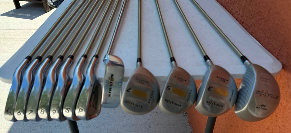 KNIGHT STRATOS II Gravity balanced iron set, 12 pcs. Light flex. Graphite shafts - Image 4 of 4