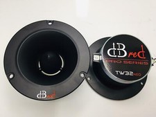 COPPIA TWEETER A TROMBA DB RED 10 CM NEODIMIO BOBINA 32mm ALTA EFFICIENZA driver