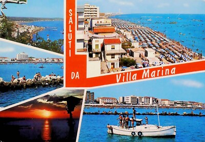 Postcard Greetings from Villa Marina 19650