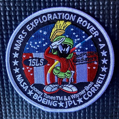 NASA - Marvin The Martian Cartoon Mars Exploration Rover -3.5 