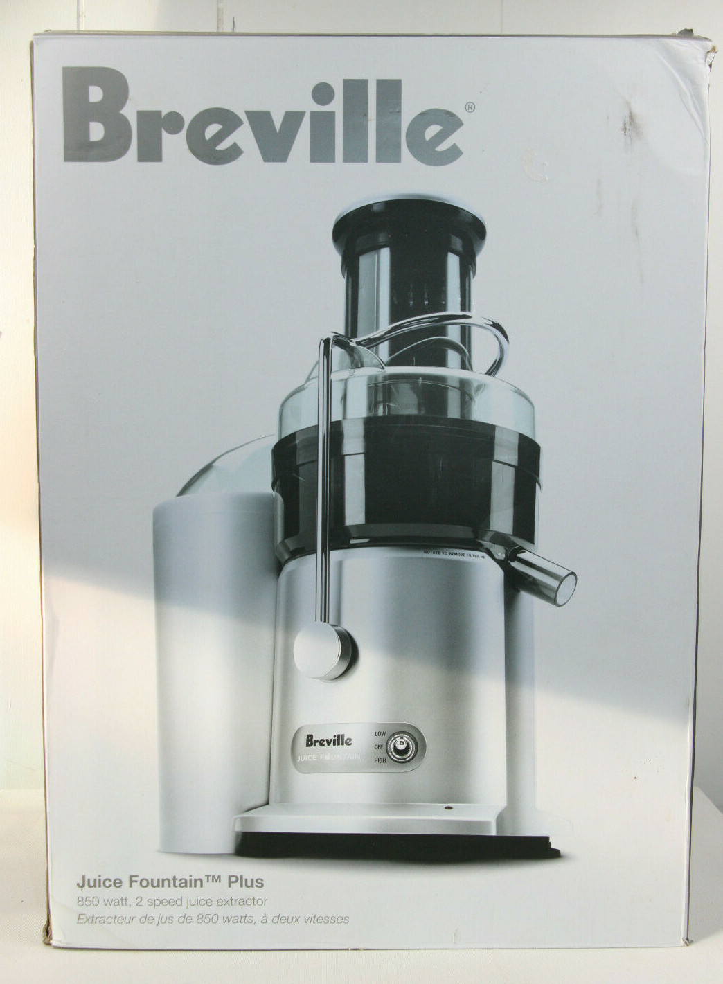 Breville the Juice Fountain Plus Juicer 