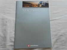 1999 Vauxhall Frontera Sport & Estate UK Car Sales Brochure, Edition 1, VGC