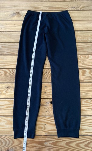 Patagonia Kid’s Midweight Capilene Base Layer pants Size XL(14) Black Ai - Picture 6 of 9