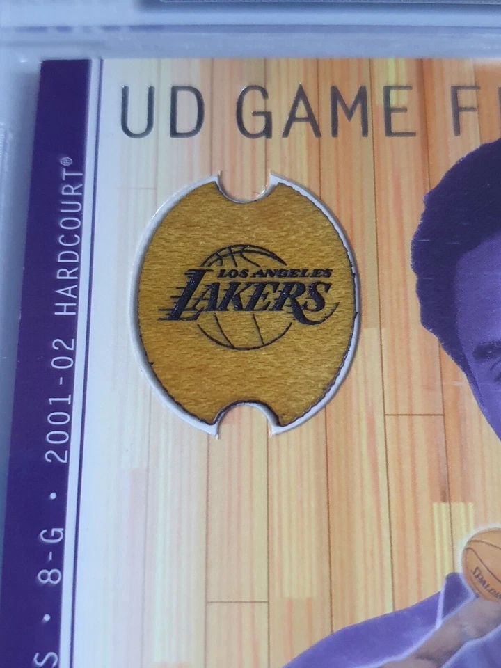 Kobe Bryant 2001 Upper Deck Hardcourt #Game Floor - BGS 9 (POP 5) Foto 2 de 3