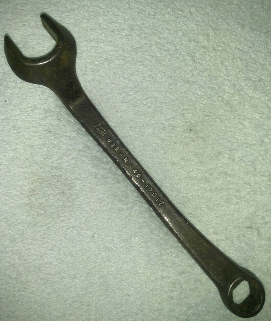 VINTAGE FORD M • 40 17017 6 POINT COMBINATION WRENCH USA eBay