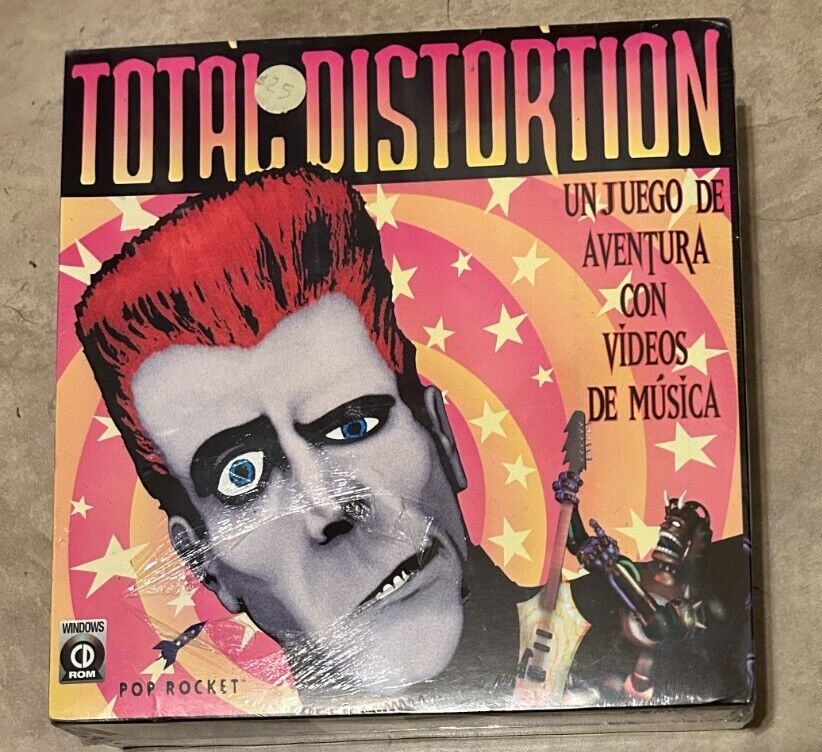 Total Distortion Pop Rocket Windows CD-Rom NEW Factory Sealed