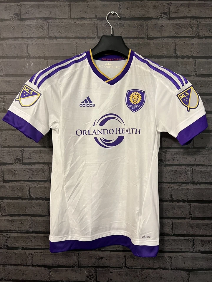 Orlando City SC Kaka 14-15 Authentic Adizero Away Kit White Slim Fit New w/Tag - Image 2 of 4