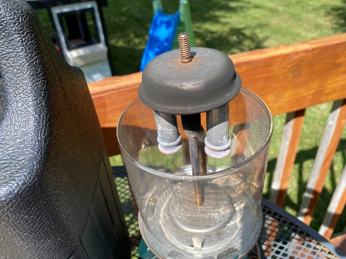 Vintage Coleman Lantern Model 288A Two Mantle w/ Black Case | eBay