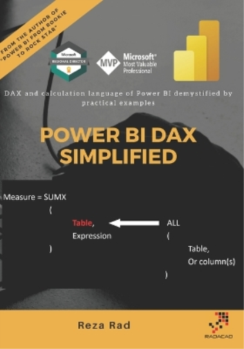 Reza Rad Power BI DAX Simplified (Tascabile)