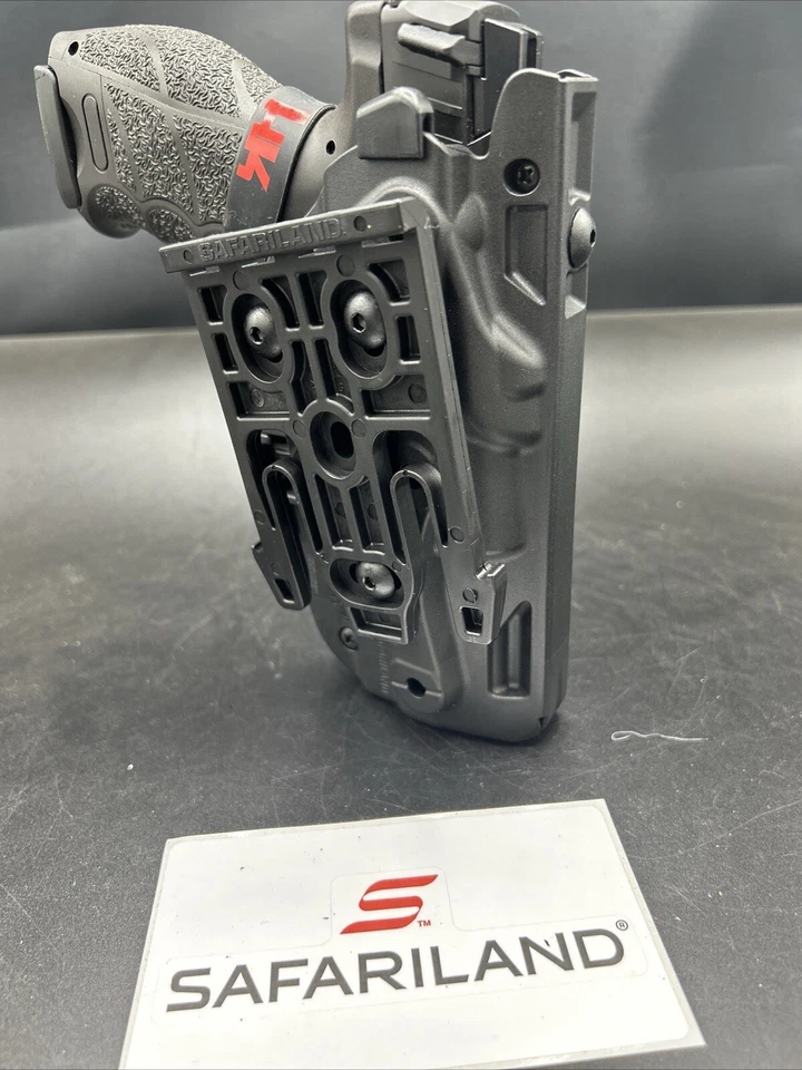Safariland H&K HK 45C tactical 7377 7TS ALS OWB Holster Left Hand QLS - Image 3 of 4