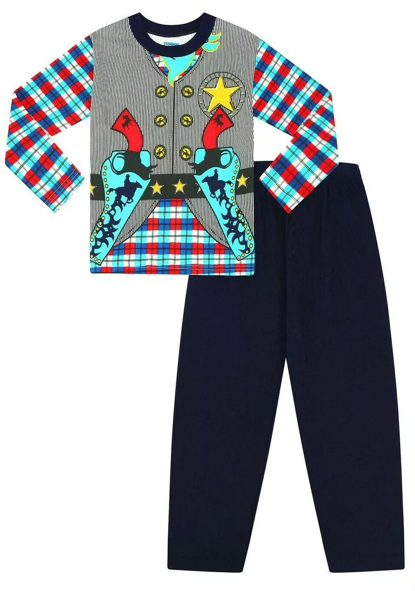 Fancy Dress Pjs Cowboy Pyjamas 1 2 3 4 5 Years Fancy Dress