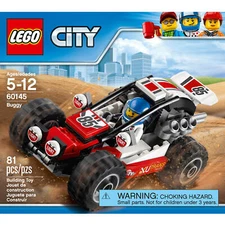 Lego City Buggy with Minifigure 81 pcs NIB 60145 Ages 5-12 Racing ATV 