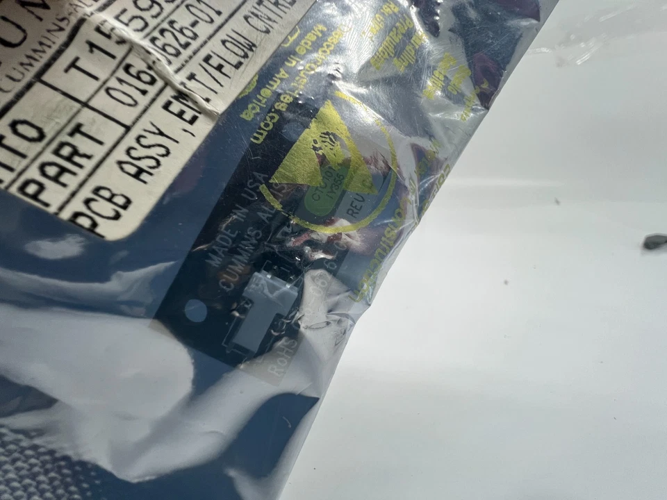 Cummins-Allison Corp. 016-0626-01 PCB Assembly Emit/Flow Control T155953 - Image 3 of 4