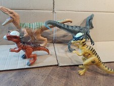 Jurassic World Velociraptor Raptor Dinosaur Figure Lot Bundle Lot Of 4 JW Toy