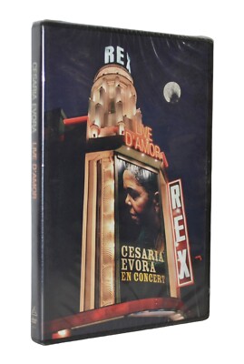 CESARIA EVORA EN CONCERT REX LIVE D'AMOR 2004 Lusafrica DVD SIGILLATO