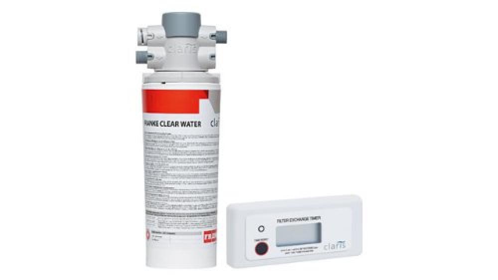 Franke Filtro Acqua Clear Water 133.0284.025, Metallo, Grigio Chiaro/Rosso - NUO