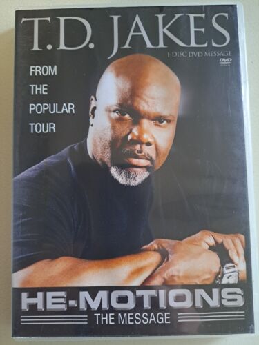 BISHOP T.D. JAKES - HE-MOTIONS: THE MESSAGE DVD -POSITIVE CHANGE, LIVES MEN LEAD - Picture 1 of 4