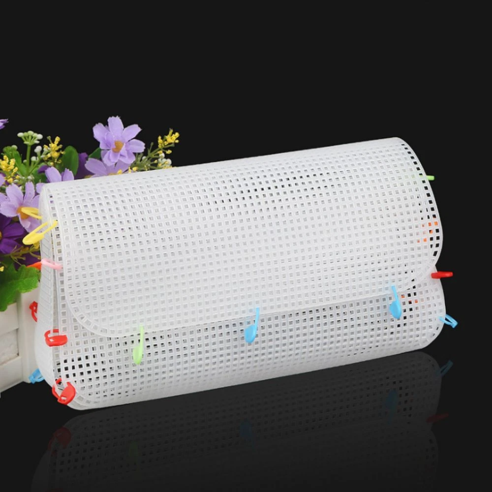 Latch Hook Bags Craft Supplies Hook Bags Plastic Mesh Cloth Thread Hook Bag Rug